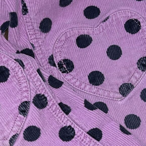 Mini Boden Pull On Corduory Heart Patch Knees Size 5 - Picture 3 of 4